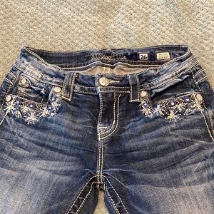 Miss me jeans!! Size 26! Slim boot cut!! Never worn!